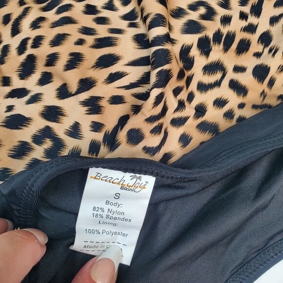 Beach Joy leopard bikini size small - Picture 6 of 7